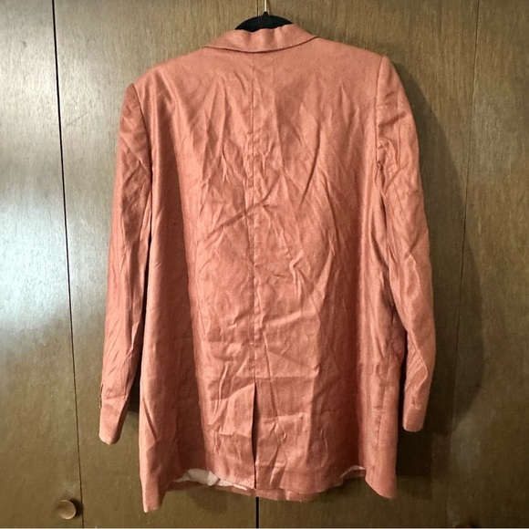 RW&Co. Women's Russet One-Button Blazer Lined Office Business Professional XXL - Picture 7 of 11